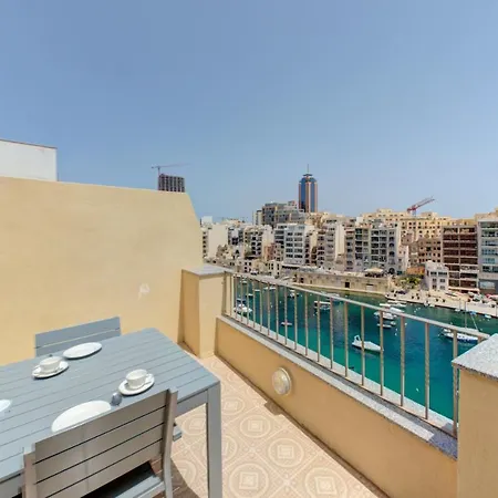 Morina Court - Seaview And Penthouse In St Julians By Shortletsmalta *