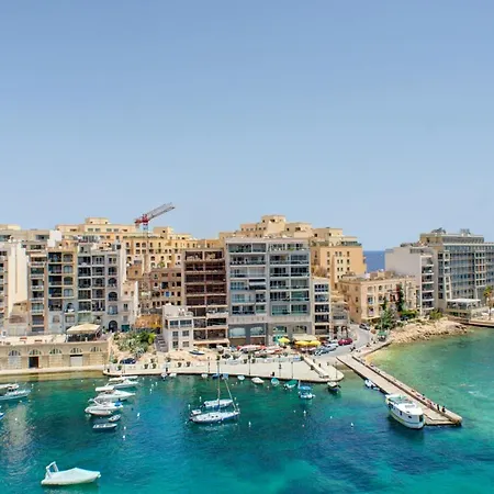 Morina Court - Seaview And Penthouse In St Julians By Shortletsmalta דירה *
