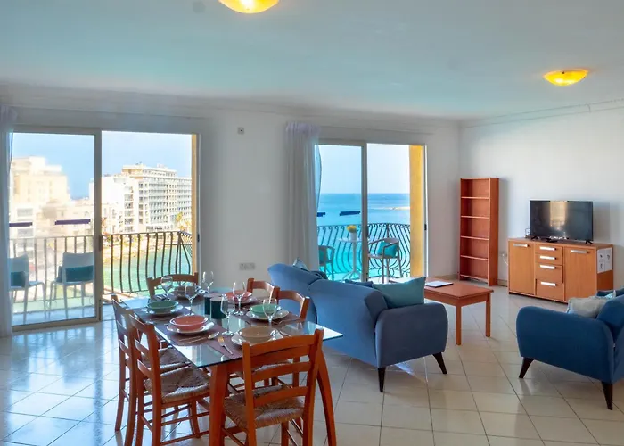 Lejlighed Unique Seaview And Penthouse In St Julians *